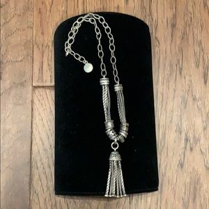Silpada Sterling Silver Tassel Necklace